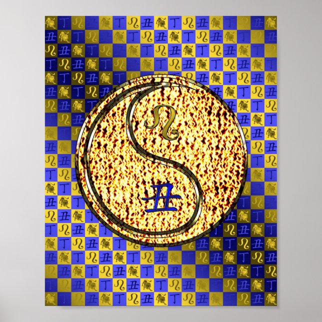 Póster Leo & Fire Ox (Frente)