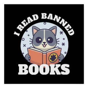 Póster Leo libros prohibidos