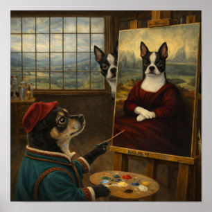 Póster "Leo & Mona"