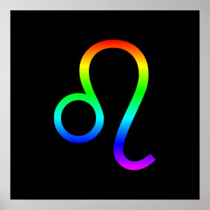 Póster Leo Rainbow