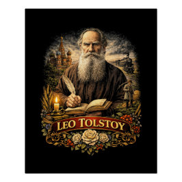 Póster Leo Tolstoy