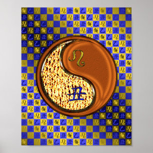 Póster Leo & Wood Ox