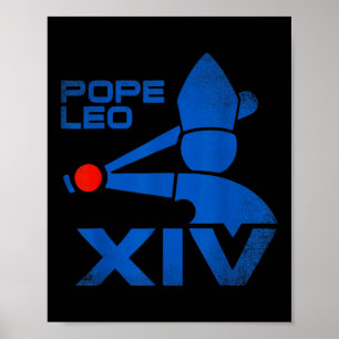 Póster Leo Xiv Da Pope Leo 14 Béisbol