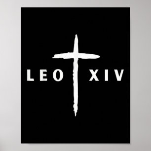 Póster Leo Xiv Nuevo Papa
