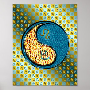 Póster Leo y Water Snake