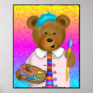 Póster Leobeardo DaVinci