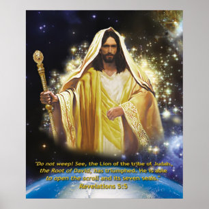 Póster León de la tribu Judah
