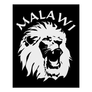 Póster León de Malawi