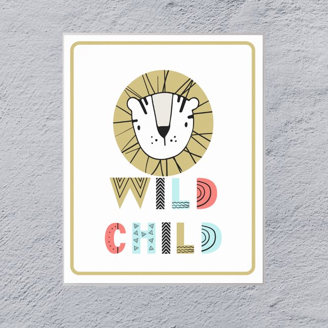 Póster León de Scandia para niños salvajes (Subido por el creador)