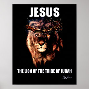 Póster León del Poster de Judá
