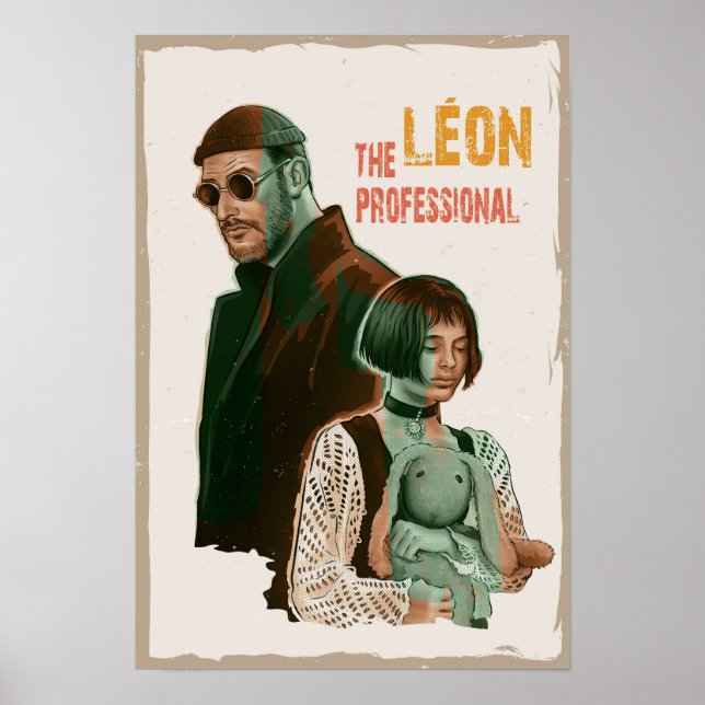 Póster Léon: El Profesional  (Frente)