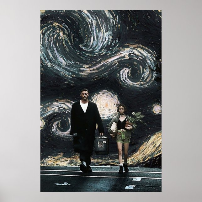 Póster león el profesional (Frente)