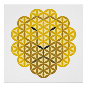 Póster León sagrado - León de la vida SMLB.