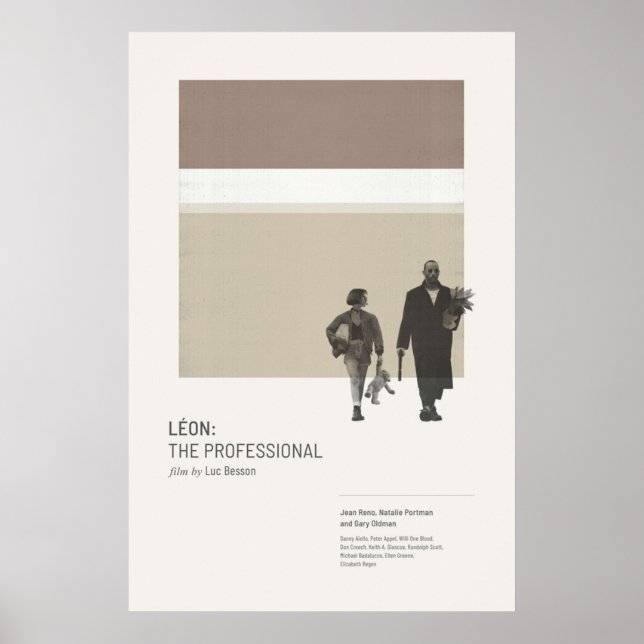 Póster Leon The Professional (Frente)