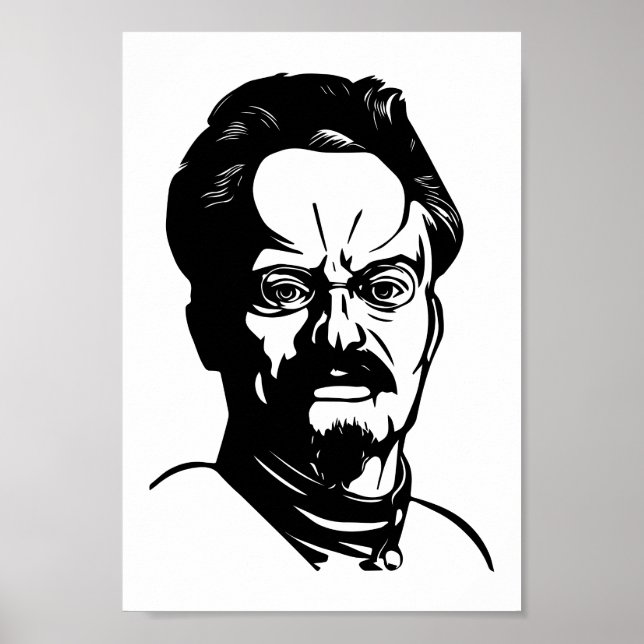 Póster Leon Trotsky (Frente)