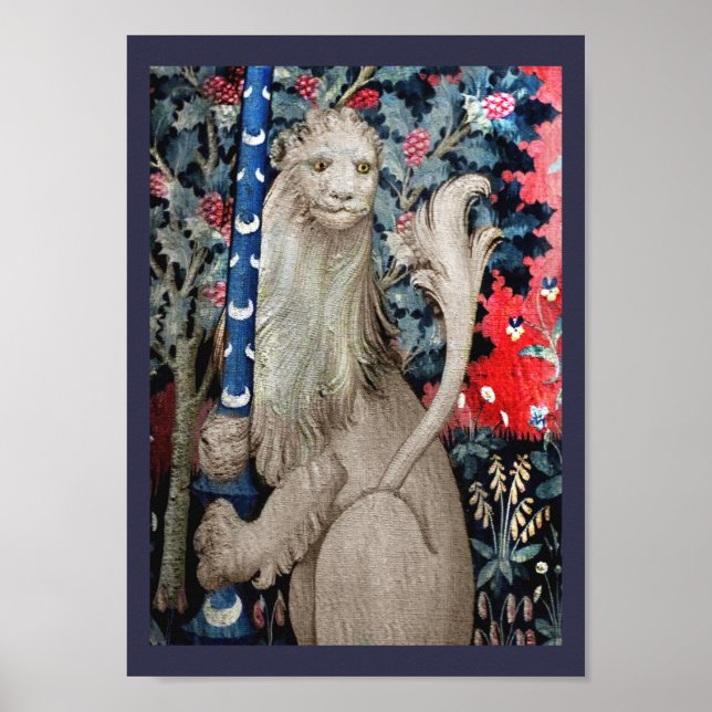 Póster León y personal de la audiencia de los sentidos (Frente)