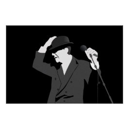 Póster Leonard Cohen