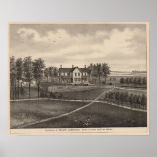Póster Leonard residence, Quenemo, Kansas