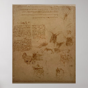 Póster Leonardo, Atlantic Codex - Los arquitectos