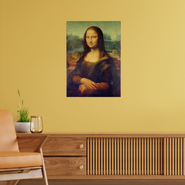 Póster Leonardo da Vinci - Mona Lisa (Salón 2)