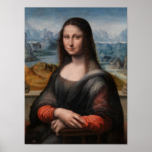 Póster Leonardo da Vinci   Mona Lisa
