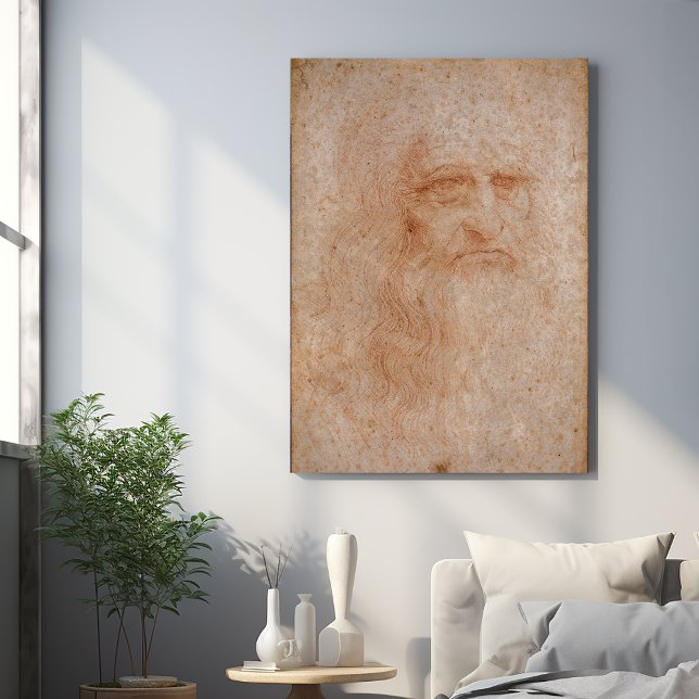 Póster Leonardo Da Vinci, presunto autorretrato (Subido por el creador)
