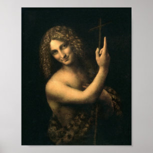 Póster Leonardo Da Vinci - St. John The Baptist