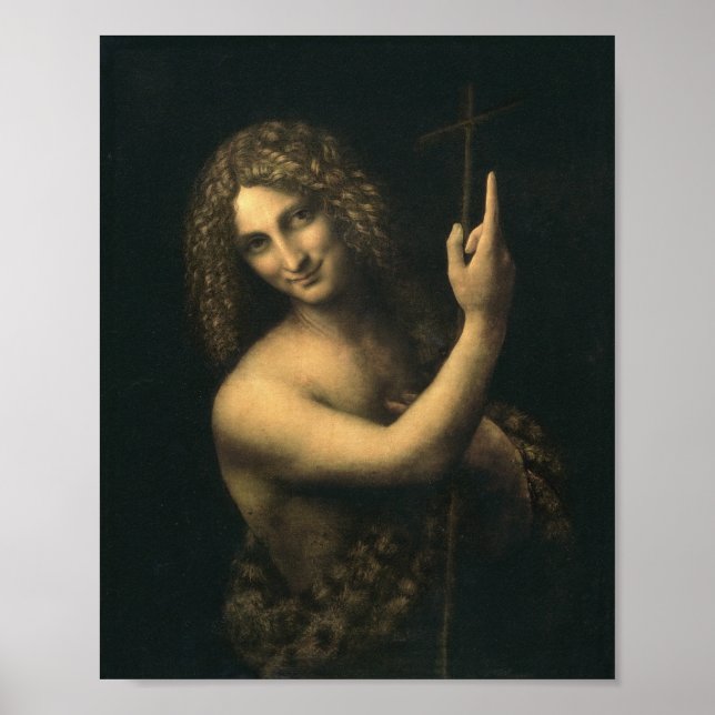 Póster Leonardo Da Vinci - St. John The Baptist (Frente)