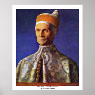 Póster Leonardo Loredan del dux de Juan Bellini