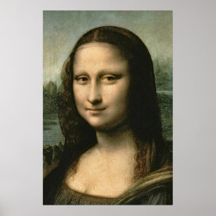 Póster Leonardo Vinci   Mona Lisa, c.1503-6