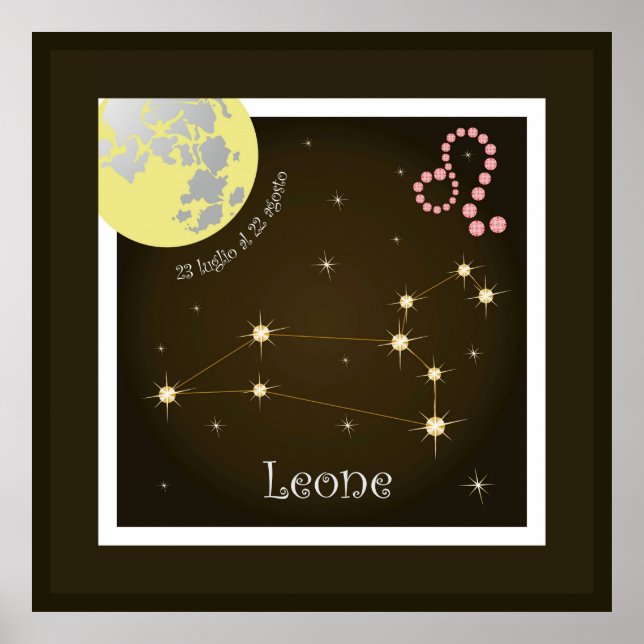 Póster Leone 23 al de 22 pósteres luglio agosto (Frente)