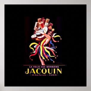 Póster Leonetto Cappiello Jacquin Bonbon Publicidad