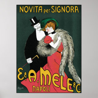 Póster Leonetto Cappiello Novita por signora