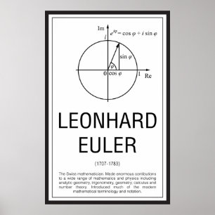 Póster Leonhard Euler