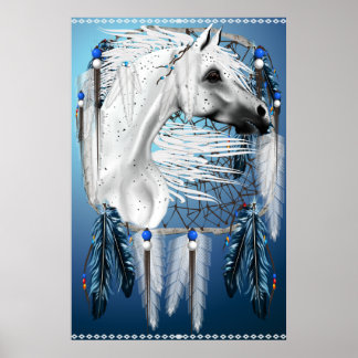 Póster Leopard Appy Dream Catcher Print