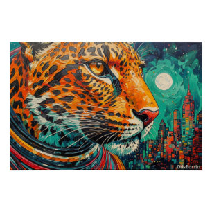 PÓSTER LEOPARD ASTRONAUTA-VOLVIENDO A CASA 11