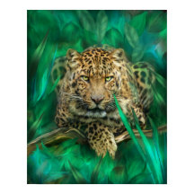 Leopard - Espíritu De Empoderamiento Poster De Art