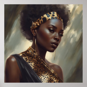 Póster *Leopard Lady-Poster
