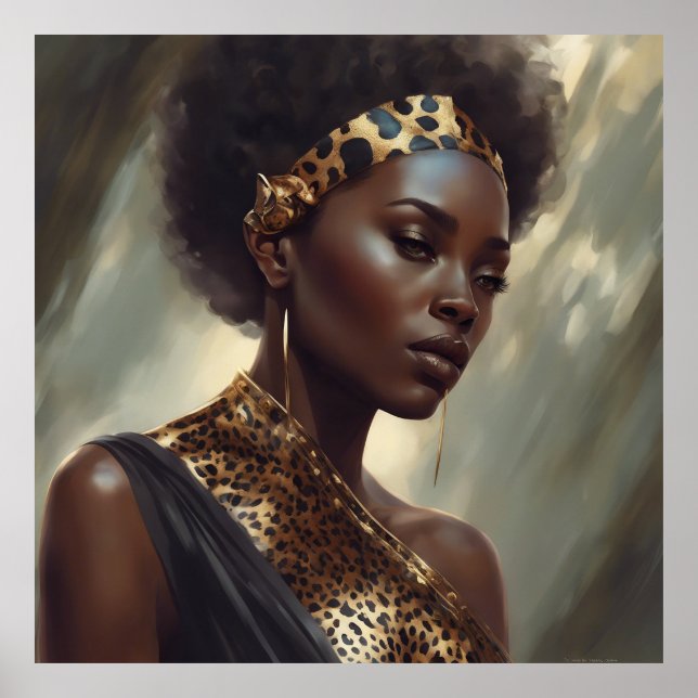 Póster *Leopard Lady-Poster (Frente)