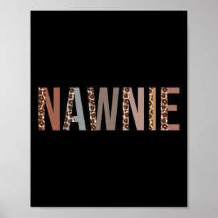 Póster Leopard Nawnie suministra diversión de vuelta a la