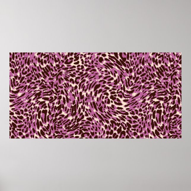 Póster Leopard Pattern, Leopard Print, Animal print,  (Frente)