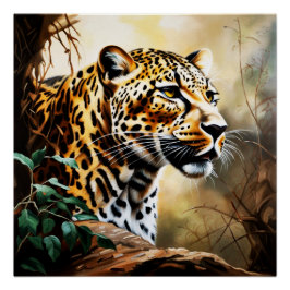 Póster Leopard wildlife