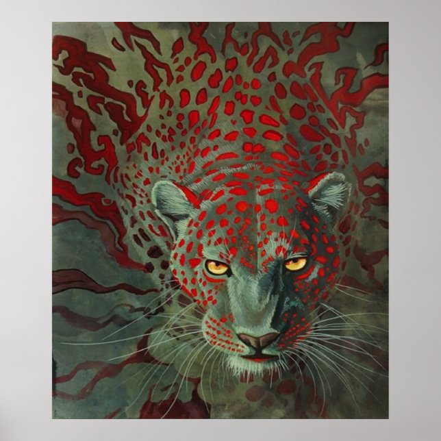 Póster Leopardo (Frente)