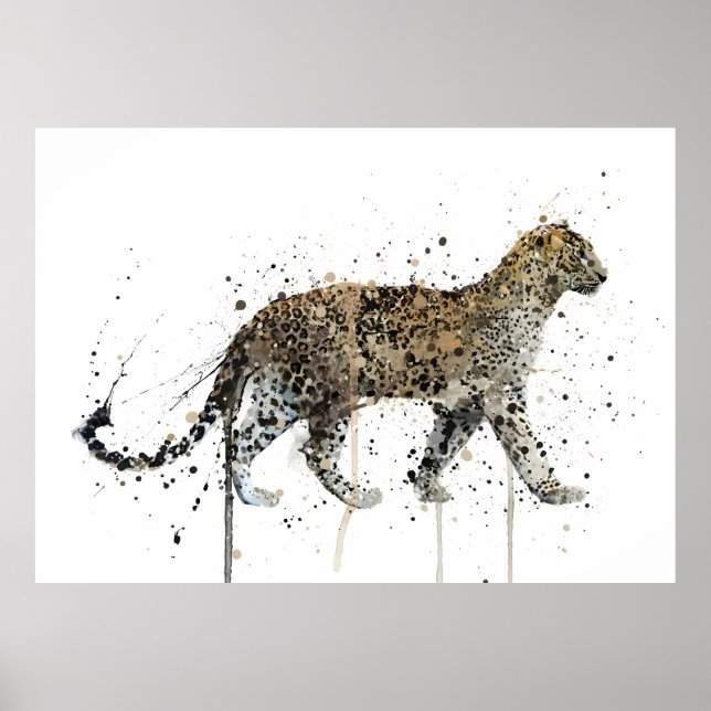Póster Leopardo (Frente)