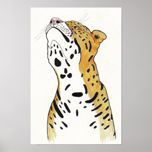 Póster Leopardo (Frente)