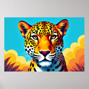 Póster Leopardo