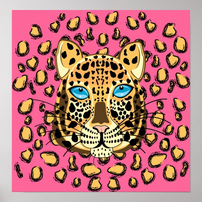 Póster Leopardo (Frente)