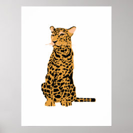 Póster Leopardo