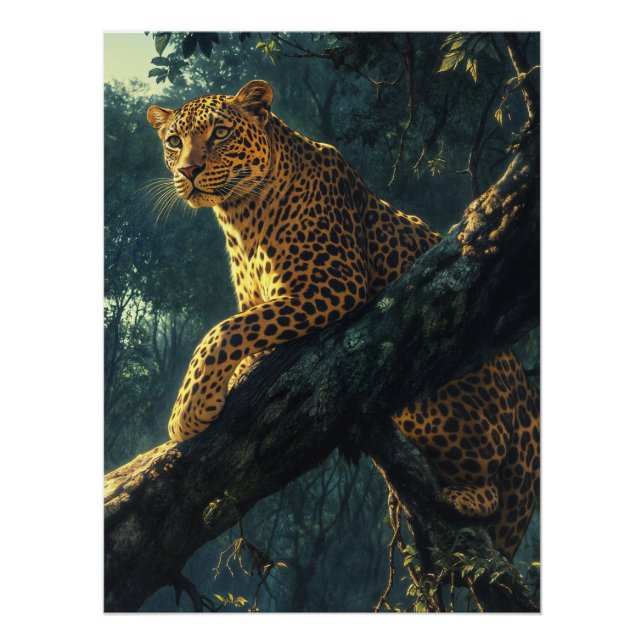 Póster Leopardo en Watch (Anverso)