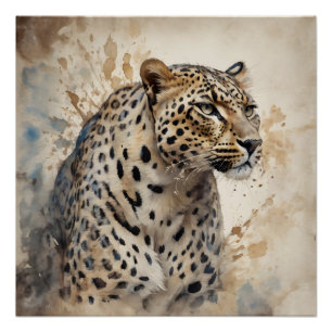 Póster Leopardo no 2
